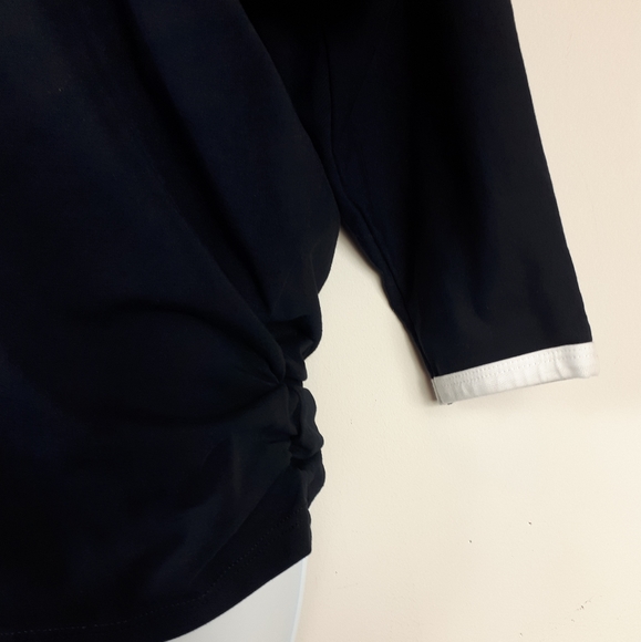 Sailor Toni  Navy  Stretchy Pullover Hoodie - Picture 4 of 6